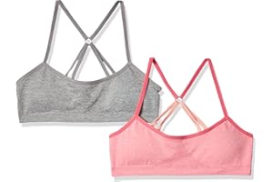 Hanes Girls ComfortFlex Fit Seamless Racerback Bra 2-Pack