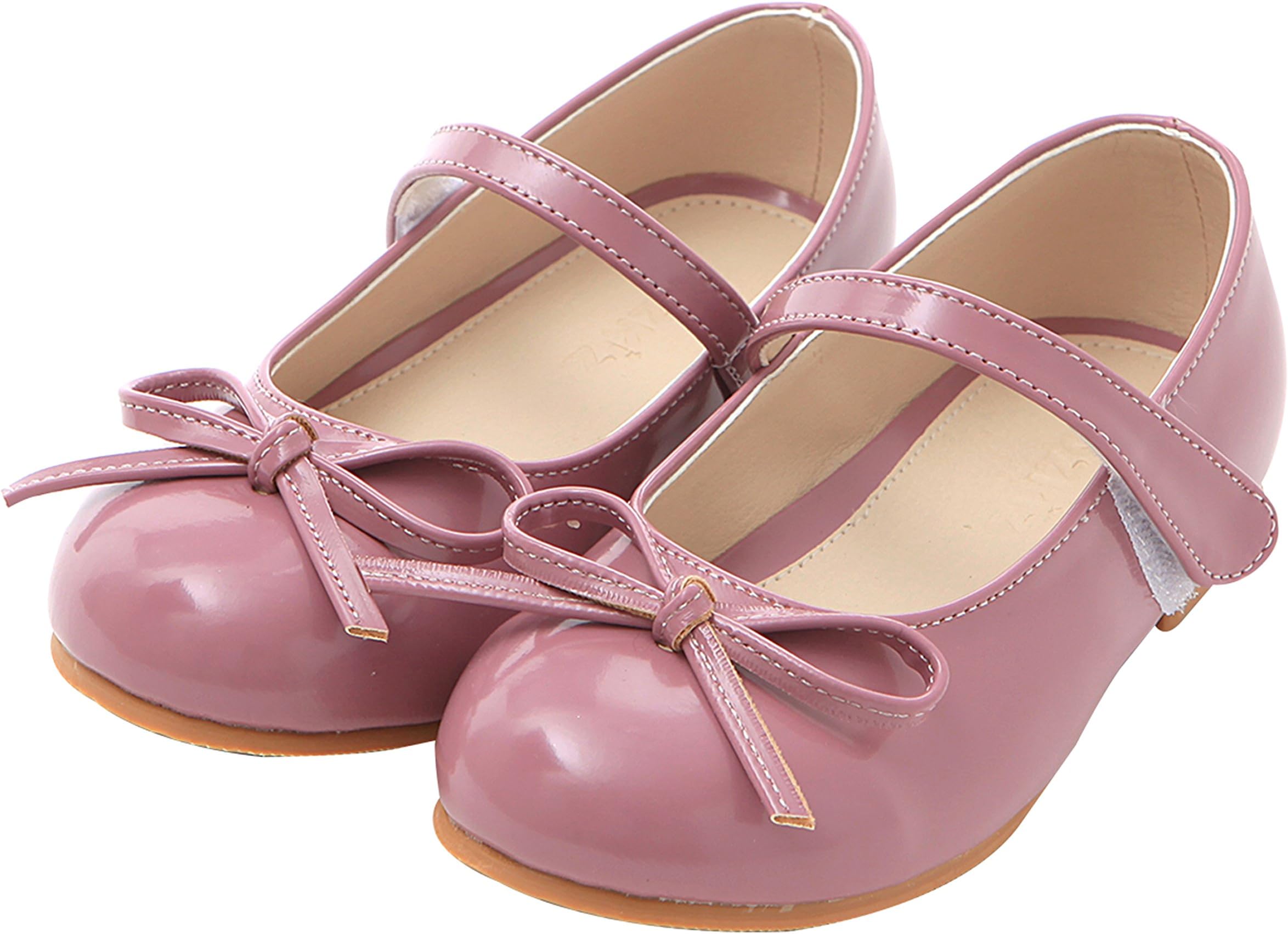Ozkiz Little Girls and Toddler Girls Dress Mary Jane Flats Shoes of Various Styles