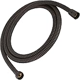 Universal 72 Inch Flexible Shower Hose - Extra Long, Stainless Steel, Double-Buckle For Handheld Showerhead - Oil-Rubbed Bron