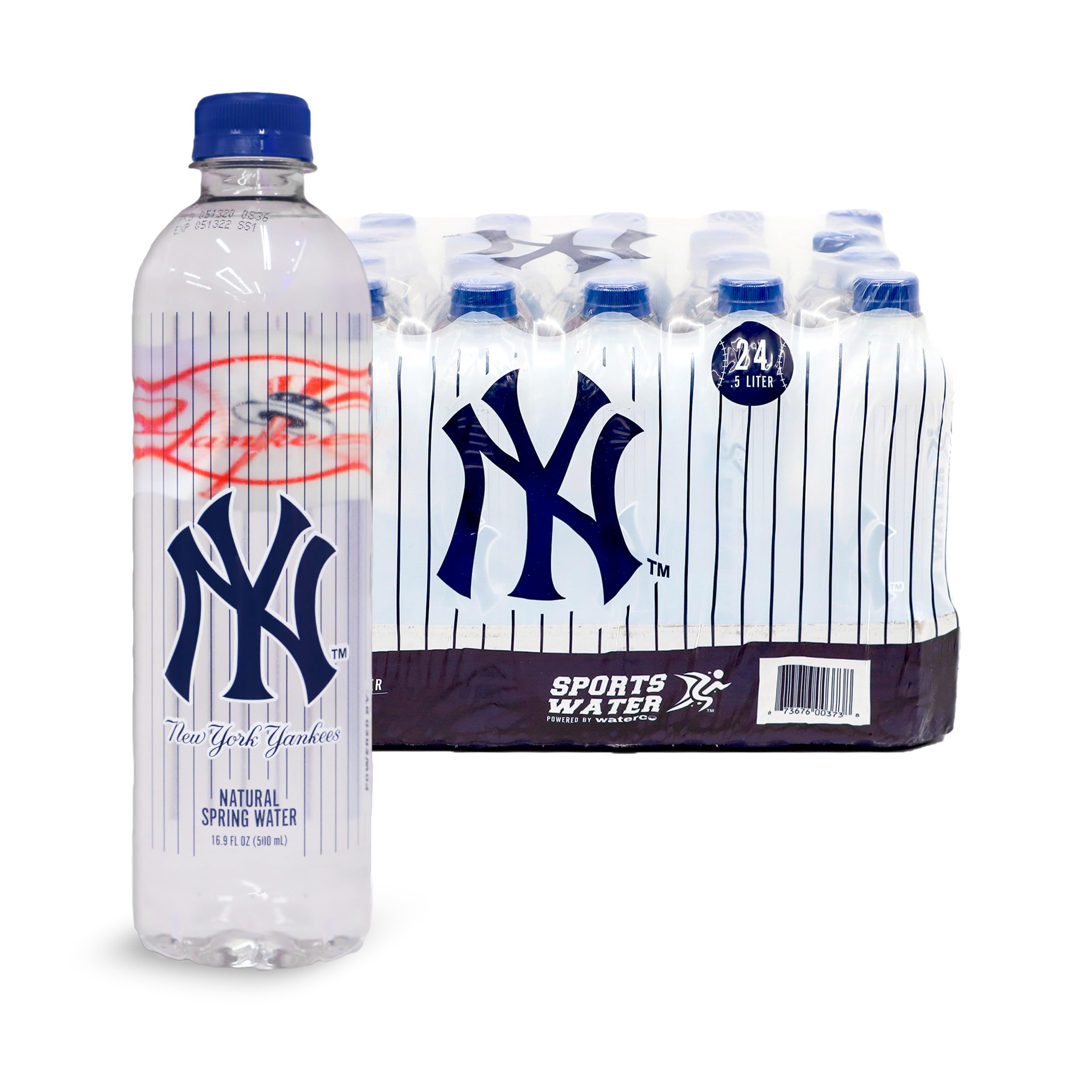 Mua New York Yankees Bottled Water Naturally Filtered Spring Water in 16.9 Fl Oz. PET Plastic