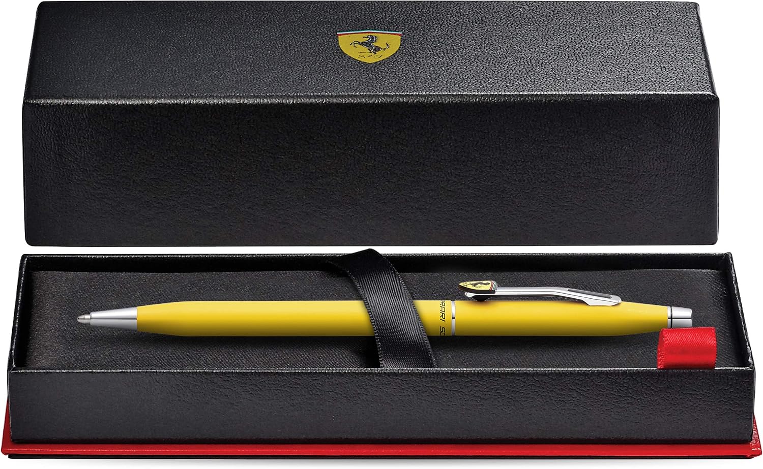 Cross Classic Century Ferrari Collection Matte Modena Yellow Lacquer / Chrome Ballpen Item# FR0082-118 | PenWorld
