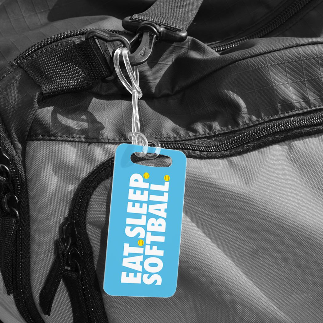 Eat Sleep Softball Softball Luggage \u0026 