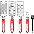 To encounter Cheese Grater, Zester Grater, Stainless Steel Grater for Ginger, Garlic, Nutmeg, Chocolate, Vegetables, Lemon, D