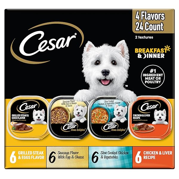 CESAR HOME DELIGHTS & CLASSIC LOAF IN SAUCE...