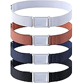 Kajeer Kids Boy Belt Magnetic Belts Adjustable Elastic Belt Magnetic Buckle for Boys Girls(4 PCS)