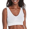 Hanes Women's Cozy Wireless Bra, Full-Coverage Pullover Bra, Seamless T-Shirt Bra