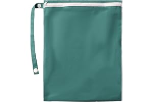 Wet Bag for Swimsuit & Towel - Water Repellent Clothes Wet Dry Bag for Swimming, Travel and Gym, Zippered Cloth for Travel Es