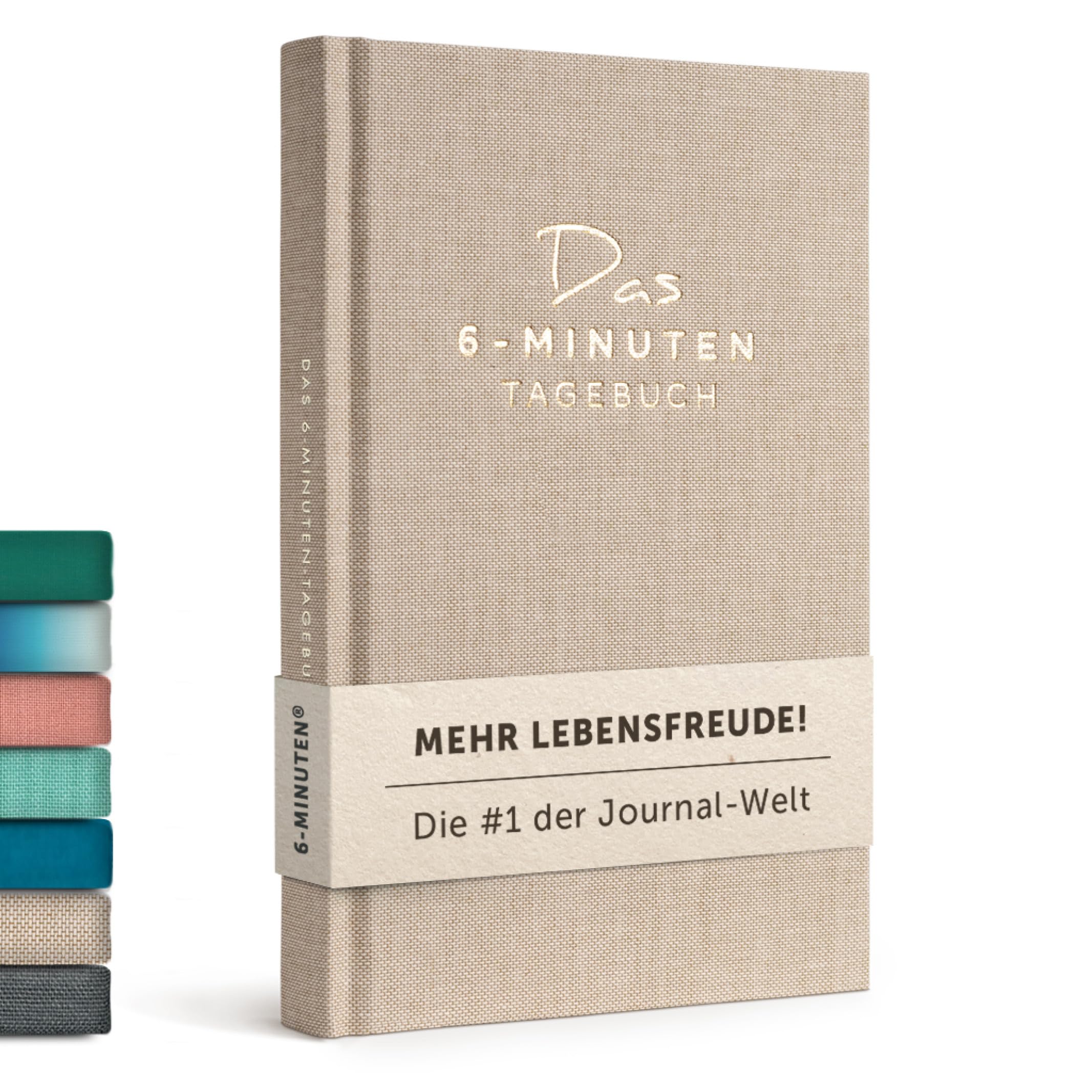 UrBestSelf 6-Minuten Tagebuch PUR für Erwachsene 2025 (Das Original) - Achtsamkeitstagebuch, Wissenschaftlich Fundiertes Journal Buch - Dankbarkeitstagebuch für Mehr Resilienz & Selbstliebe — image 1