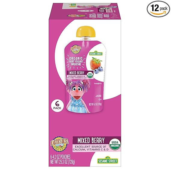 earth's best smoothie pouches