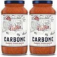Carbone Classic Vodka Pasta Sauce | World Famous Signature Recipe | Slow-Cooked with 100% Italian Tomatoes | Vegetarian, Gluten Free, Low Carb, Keto Pasta Sauce, 24 Fl Oz (Pack of 2)