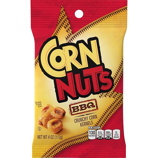 CORN NUTS BARBECUE, 4 OZ
