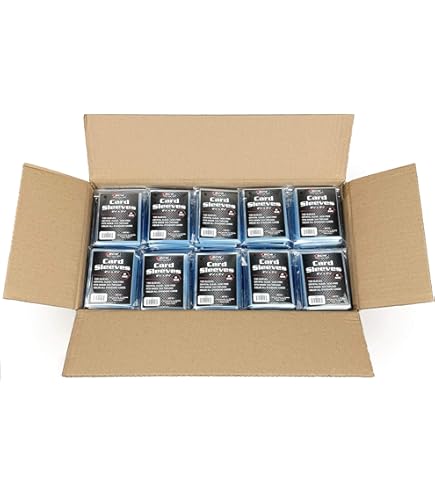 Amazon.com: Platinum Protectors Full Case of 10,000 Penny Sleeves for  Standard Trading Cards Ultra Clear (100 Packs) : Toys & Games