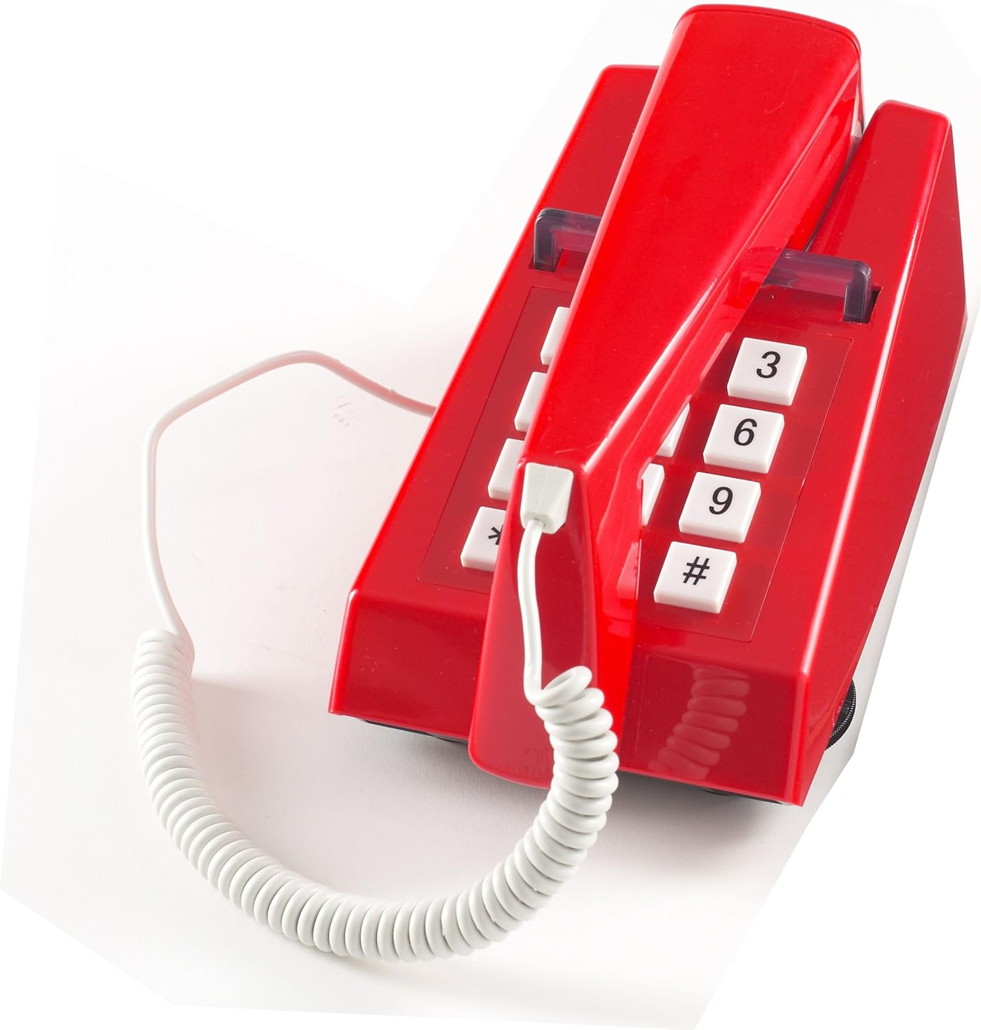 Steepletone Retro Style Push Button Trim Phone Trimphone Corded