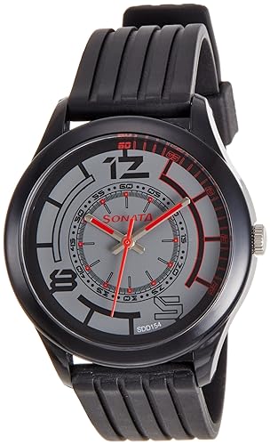 Analog Black Dial Mens Watch -NH77007PP02C