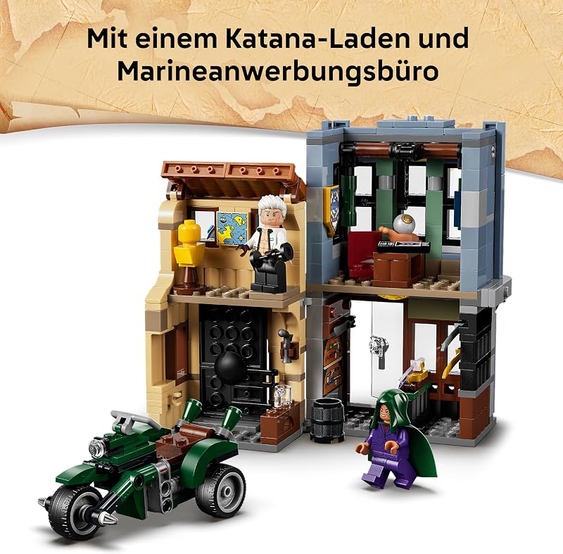 ONE PIECE Showdown mit Kapitän Smoker 75642