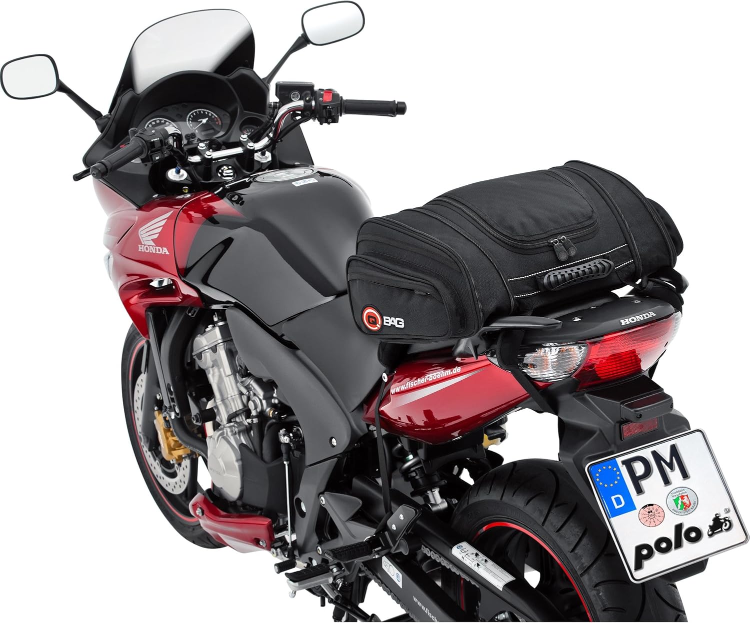 QBag Rear bag, Motorcycle, 05, motorbike luggage for pillion seat