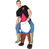 Ride Me Stuffed Carry On Adult Fancy Dress Costume