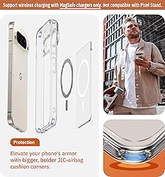 JIC AirGuard-Mag Series - for Pixel 9 Pro XL Case