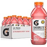 Gatorlyte Electrolyte Beverage, Strawberry Kiwi, 20 Fl Oz (Pack of 12)