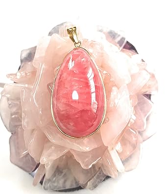 Amazon Theory Xyz インカローズ ペンダントトップ 89ct 甲府製 秋光