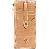 Frye Women's Melissa Snap Card Wallet, Stylish Design with Holder & Slots, Compact for Purse