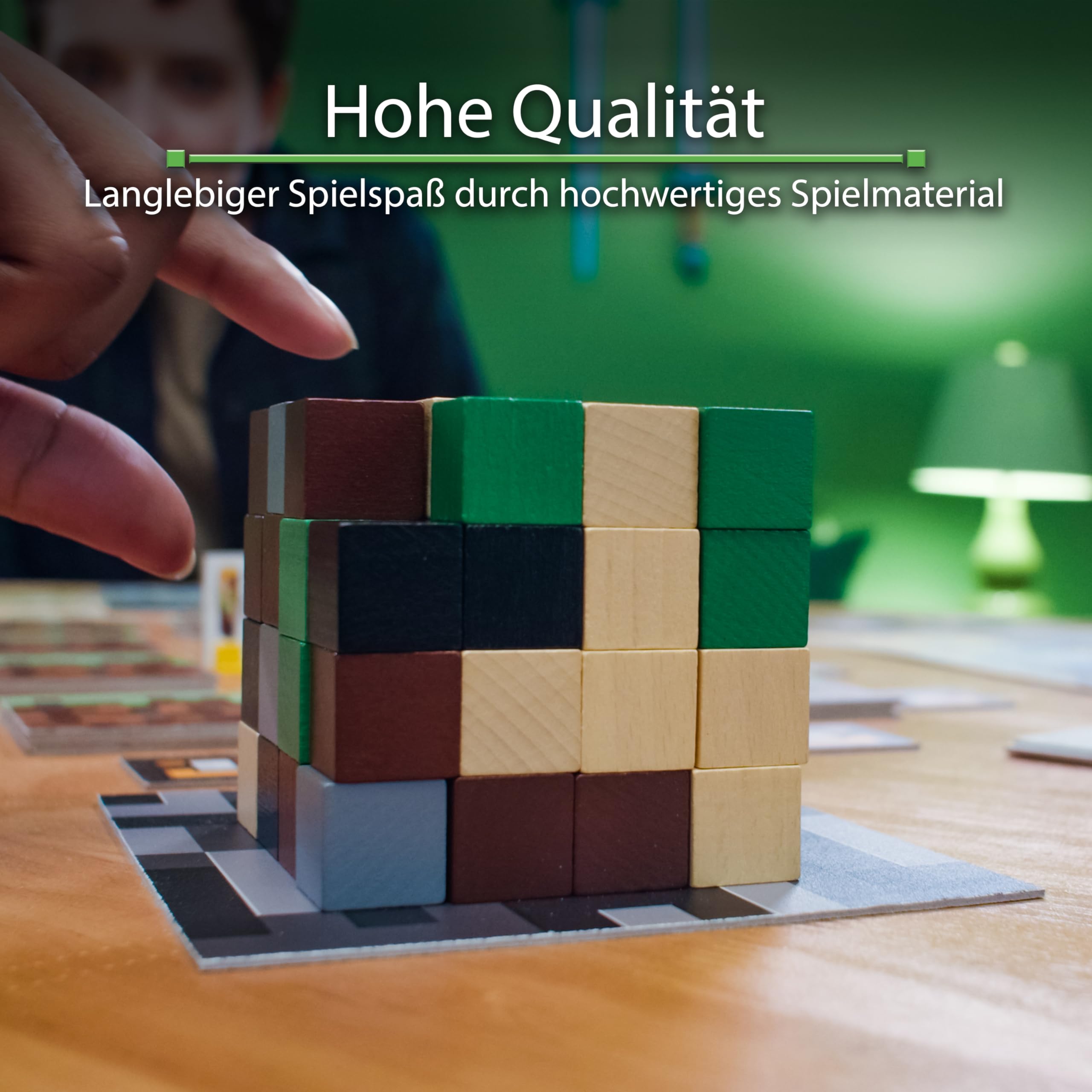 Ravensburger Familienspiel 26132 - Minecraft Builders & Biomes - Gesellschaftsspiel für Kinder und Erwachsene, für 2-4 Spieler, Brettspiel ab 10 Jahren