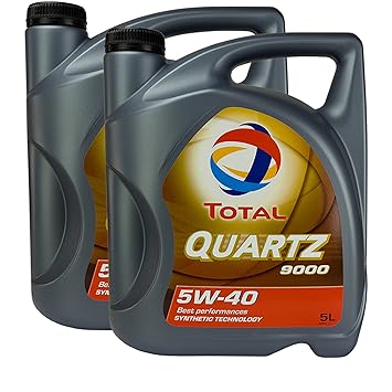 2x MOTORÖL TOTAL QUARTZ 9000 5W-40 5L