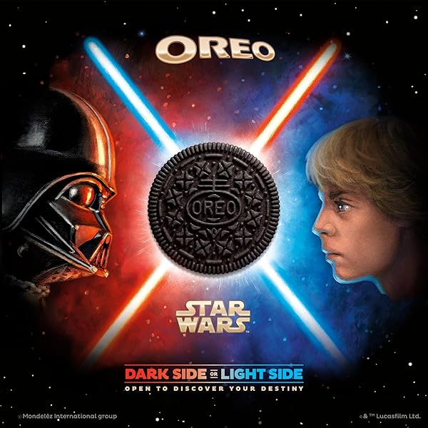 STAR WARS™ OREO COOKIES, SPECIAL EDITION, 10 SNACK PACKS (2 COOKIES PER PACK)