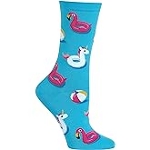 Hot Sox Women's Fun Pop Culture & Celebration Crew Socks
