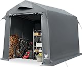 EVER ADVANCED Outdoor Shelter 3000mm Water Resistant Carport Tent Gray view 1