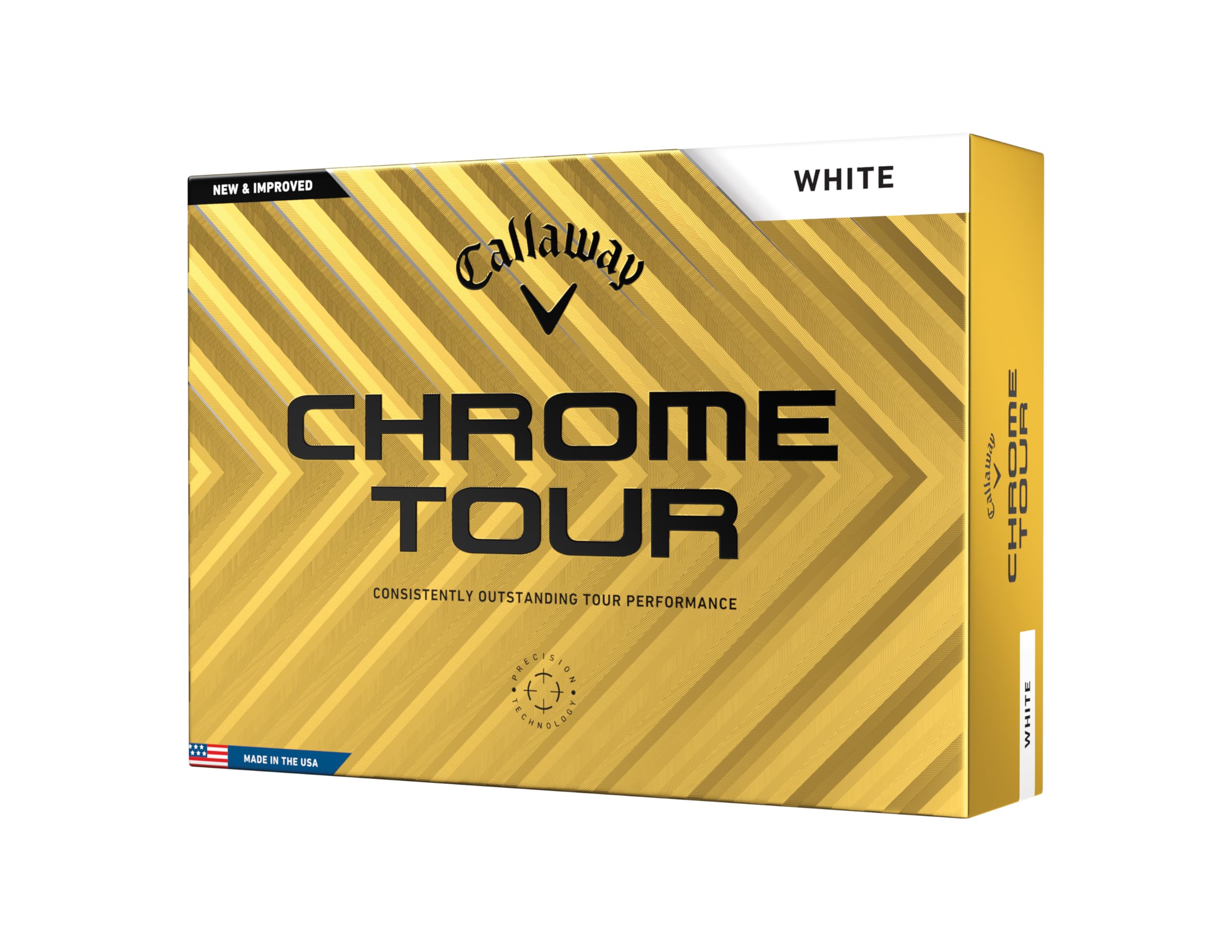 Photo 1 of Callaway Golf Chrome Tour Golf Balls (White)