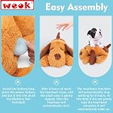 WEOK Puppy Heartbeat Toy for Separation Anxiety Relief Dog Cat Plush Calming Aid view 8