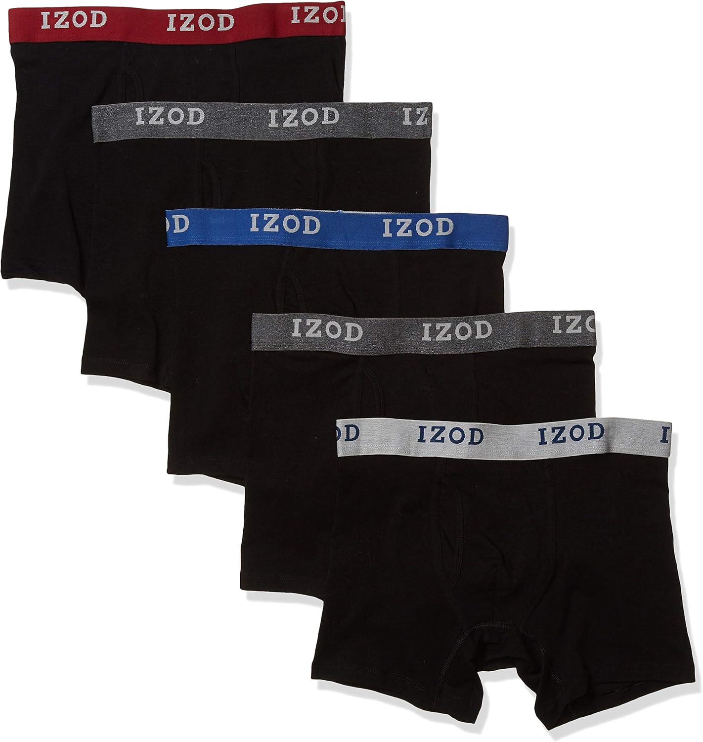 IZOD Men's 5 Pack Stretch Boxer Brief at  Men’s Clothing store