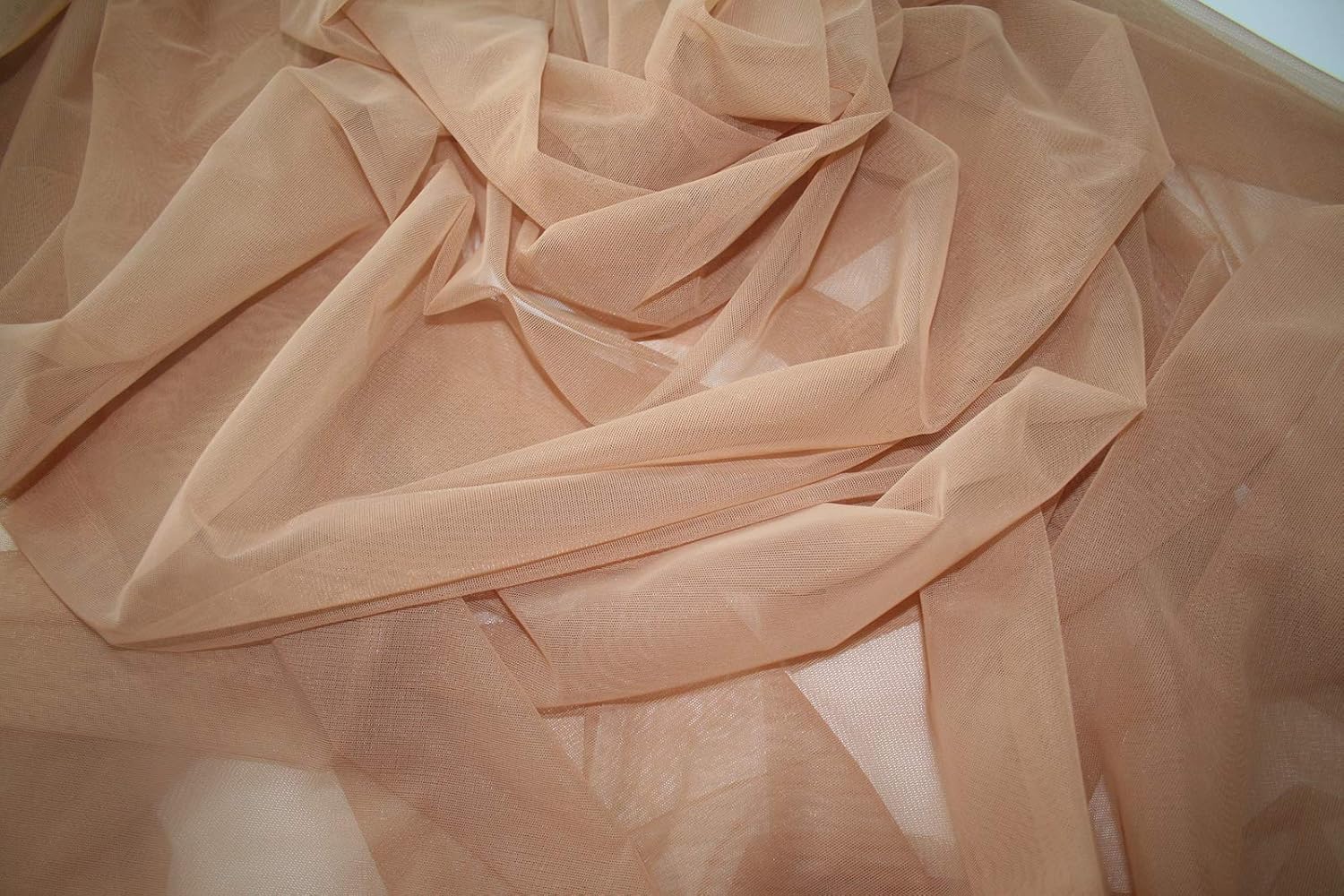 Skin Colour Soft Stretch Durable Mesh Nude Skin Flesh Illusion Mesh Tulle Lace for Dresses Lace
