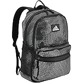 Hermosa Mesh Backpack, see-through transparent festival beach book bag