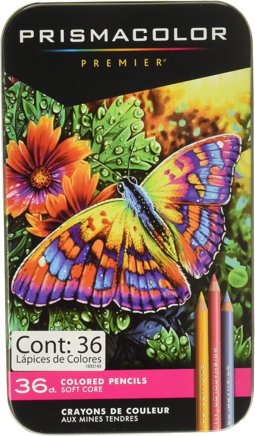 Prismacolor Premier Colored Pencils, Soft Core, 72 Pack