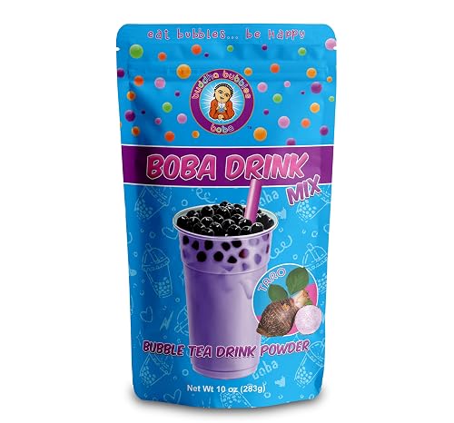 Premium TARO Boba/Bubble Tea Drink Mix Powder By Buddha Bubbles Boba 10 ...