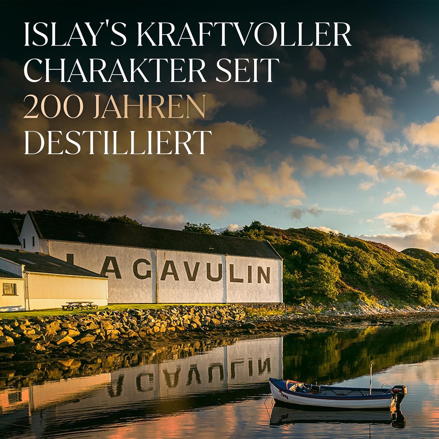 Lagavulin 16 Jahre Islay Single Malt Scotch Whisky, 43 % vol| rauchig, intensiv, torfig, süßer und salziger Single Malt Whisky, in Geschenkbox, gereift in Eichenfässern, 700ml 7