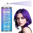 Azonbey Hair Color,Temporary Hair Color Spray,Hair Wax Dye Pomades,Washable Hair Coloring Natural Hair Strong Style Gel Cream Hair Dye for Party,Hollowen,Cosplay (Purple, Med)