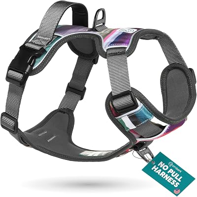 Embark Pets Urban Dog Harness No Pull Front Back Clips Adjustable