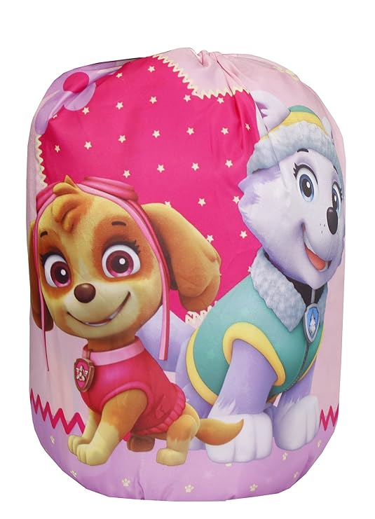 Nickelodeon Paw Patrol Girls Sleeping Bag and Carry Sack Home & Kitchen