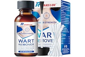 REAUA Skin Tag Removal Kit, 17% Salicylic Acidat-Home Skin Tag Remover, Wart Remover Freeze Off, Fast - Acting on Plantar Warts, Common Warts, Corns, Flat Wart and Genital Wart(30ml-l)