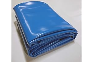 USA Pond Products' - 6x10 Blue Pond Liner-6'W x 10'L (1.83m x 3.05m) in 30-mil Blue PVC (0.75mm)-Fish/Plant Friendly for Koi Ponds, Streams & Water Gardens