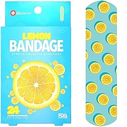 BioSwiss Bandages, Lemon Print Self Adhesive