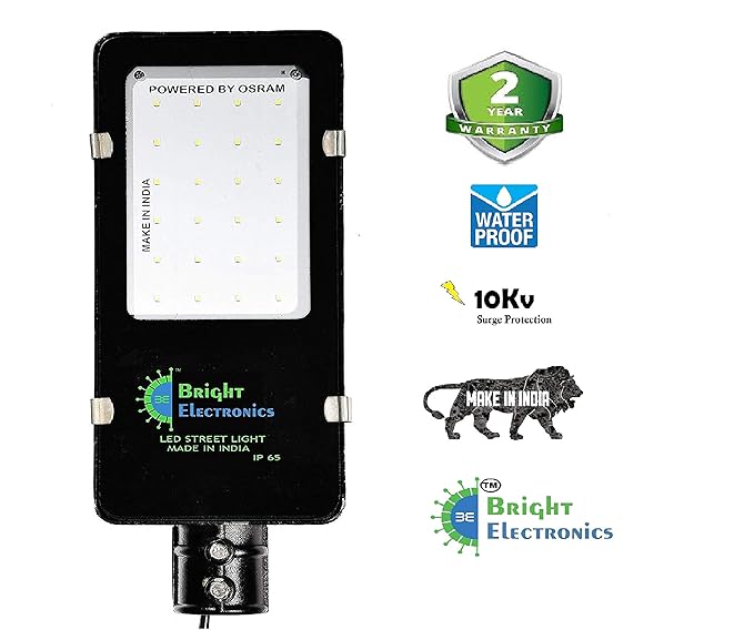 Bright LED 36w Street Lights Outdoor Waterproof, Metal Body, 2 Year Warranty