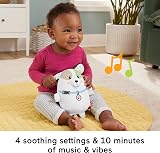 Fisher-Price Calming Vibes Puppy Soother Plush, Portable Sound Machine HTJ68 view 3