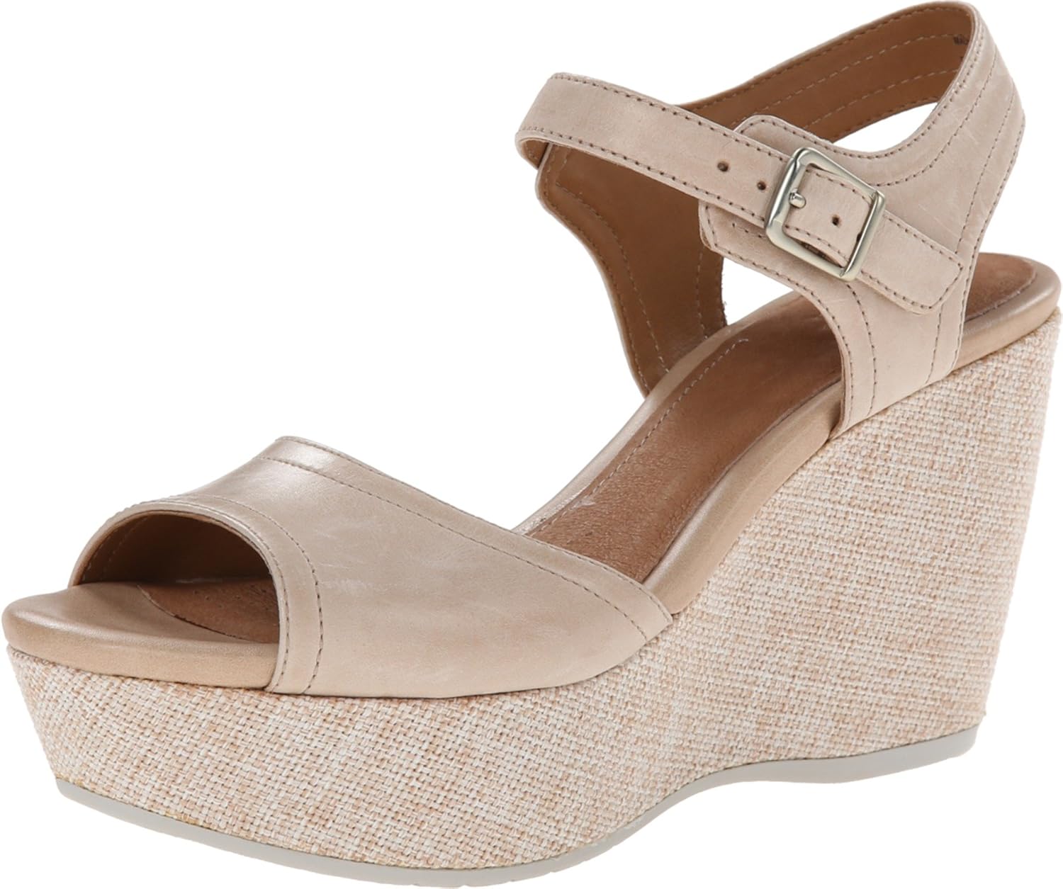 nude wedge sandal