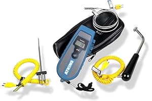 Cooper-Atkins 93013-K EconoTemp Thermocouple Kit, 3 Probes and 1 Soft Carrying Case