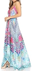 Sakkas 1817 - Lizi Womens Maxi High-low Halter