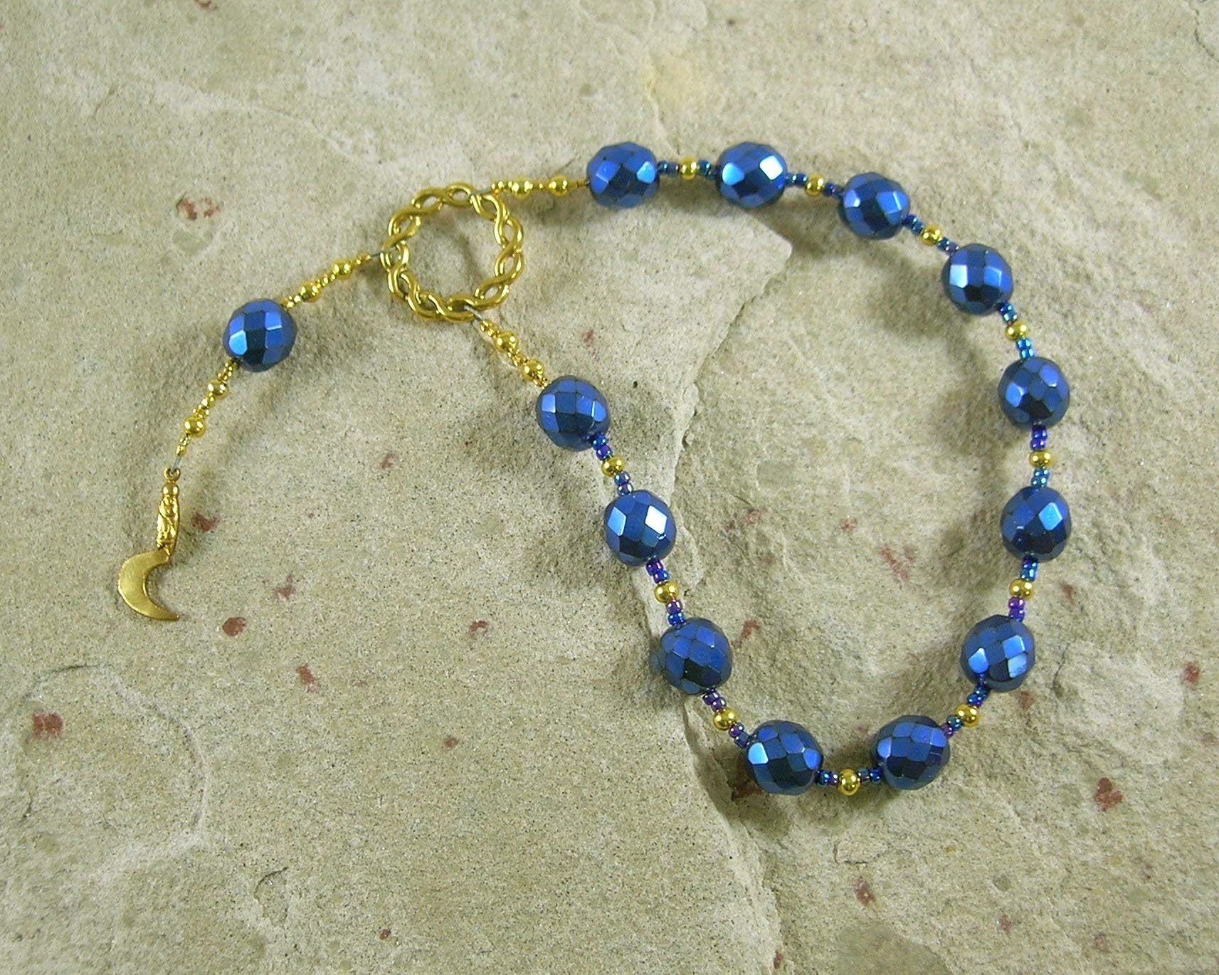 Kronos (Cronus) Pocket Prayer Beads: Father of the Greek Gods, King of the Titans